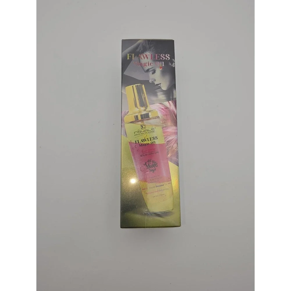Royale Flawless Magic Oil Hair Serum Keratin Booster Coconut Rose 4.06 fl oz